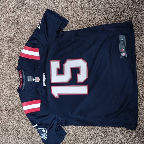 Nike New England Patriots Jersey Harry #15 Size Large - Picture 5 of 11